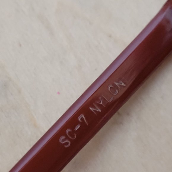 Vintage Suncloud Sunglasses SC-7 Nylon Japan Plastic Frames Brown main image 5